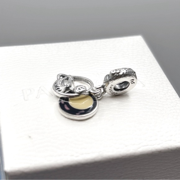 PANDORA Disney Nightmare Before Christmas Double Dangle Charm w/box - Picture 4 of 7